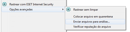Menu de contexto Menu de contexto