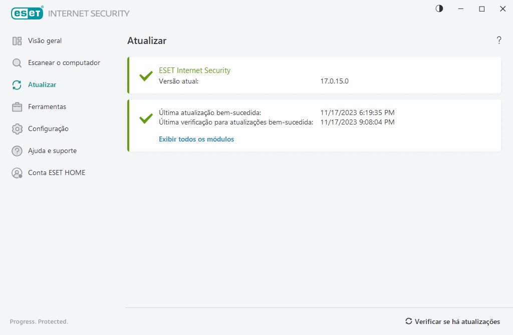 Módulo de atualização