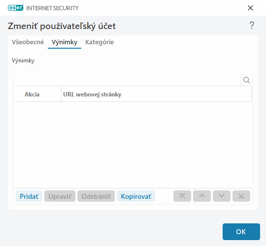Odstránenie URL adresy Odstránenie URL adresy