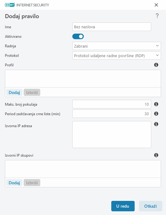Uređivač pravila Uređivač pravila