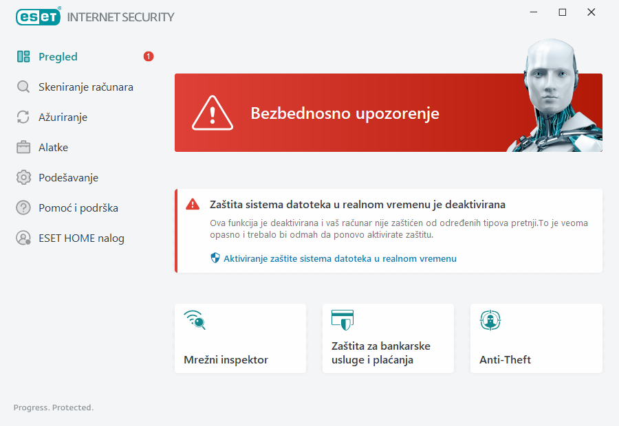 Kritični problem je označen Kritični problem je označen