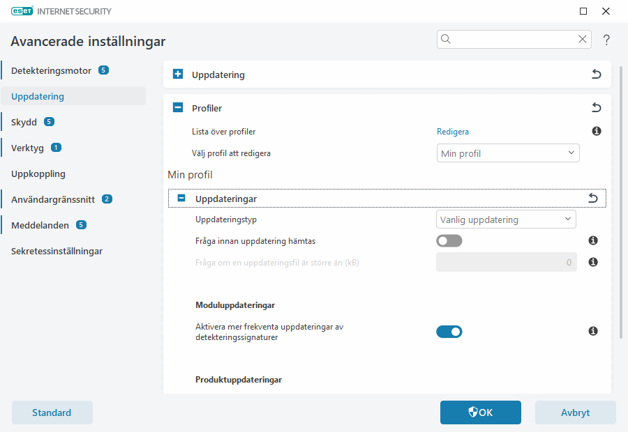 Modulåterställning Modulåterställning