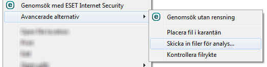 Kontextmeny Kontextmeny