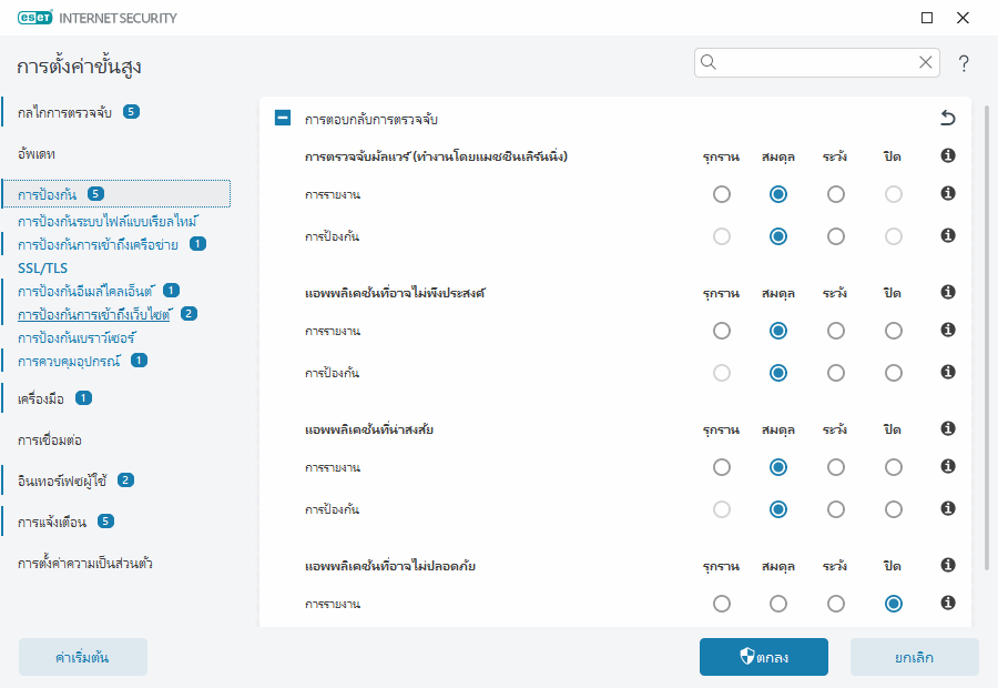 การตอบกลับการตรวจจับ การตอบกลับการตรวจจับ