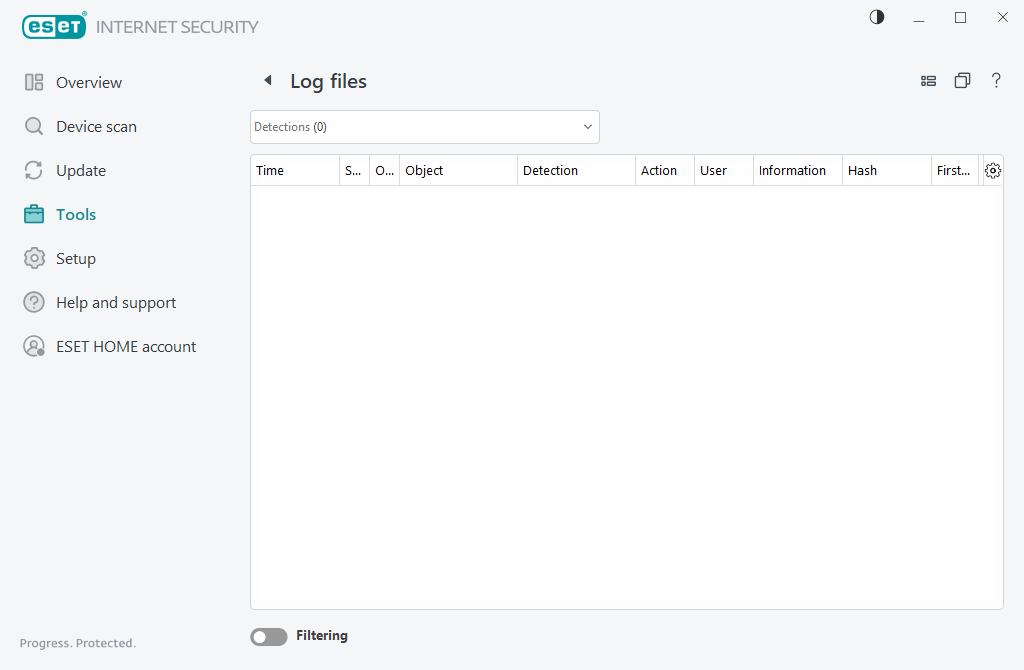 Log files Log files