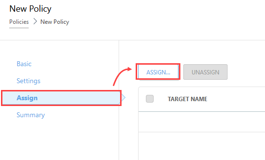 عيِّن هدف السياسة. عيِّن هدف السياسة.