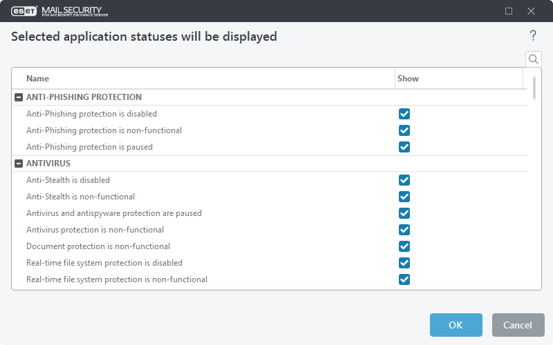 Stati dell'applicazione