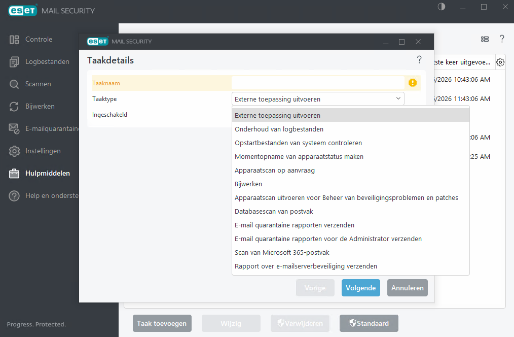 Nieuwe taak toevoegen in Planner Nieuwe taak toevoegen in Planner
