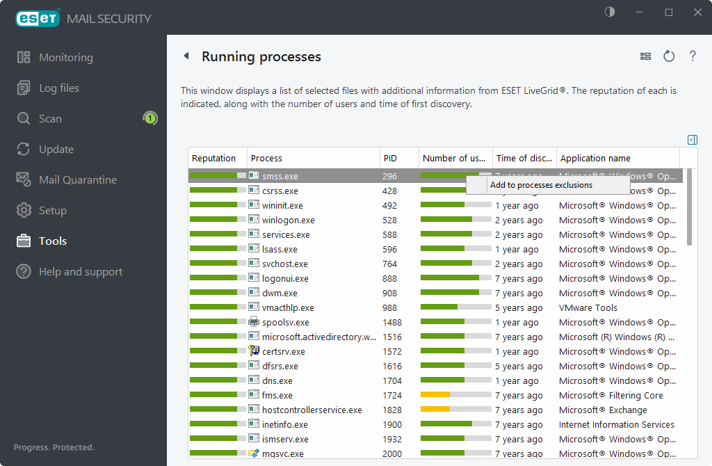 running_processes