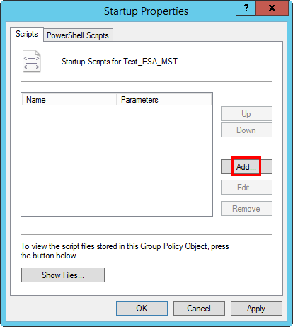Group policy script adding steps
