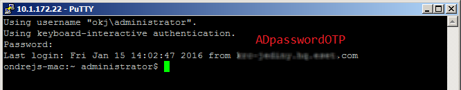 SSH login process overview
