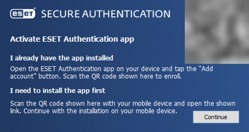 Scan the QR code to download and install the mobile app