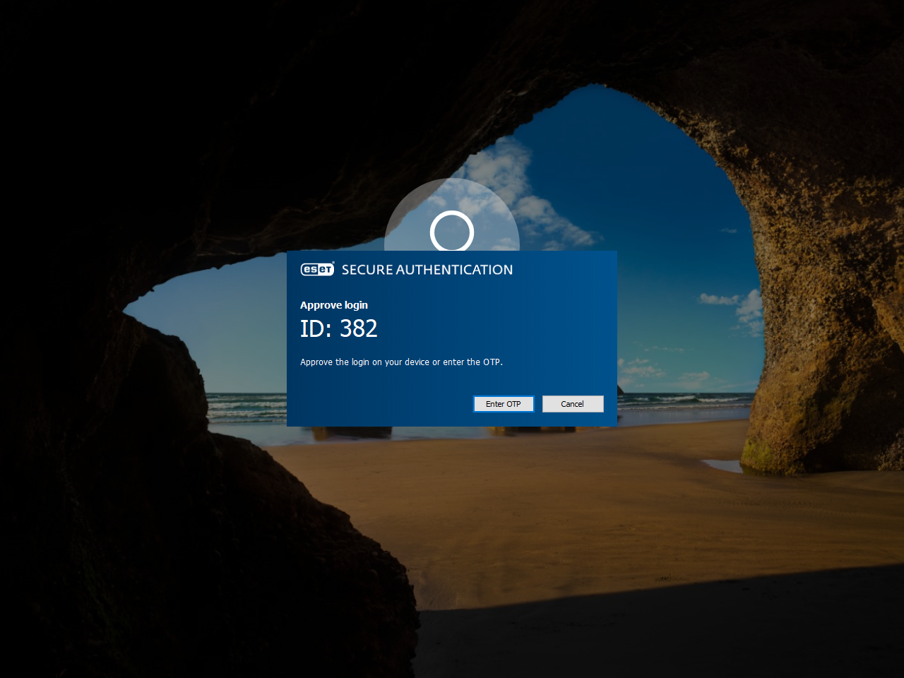 Exemple de protection de connexion Windows&nbsp;10