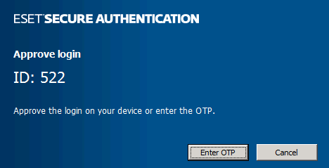 Richiesta di approvazione push RDP