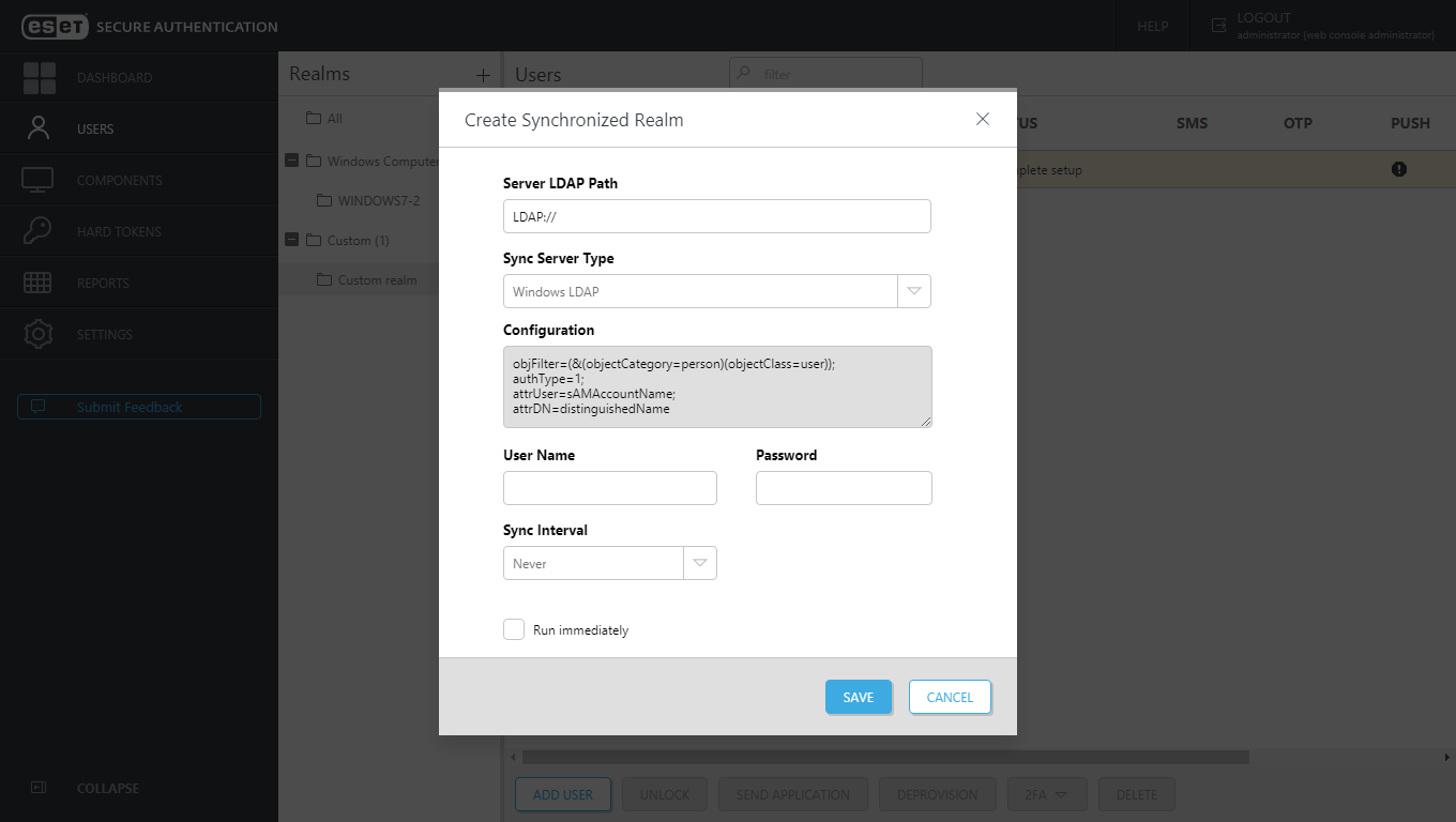 Prehľad vytvorenia synchronizovanej domény