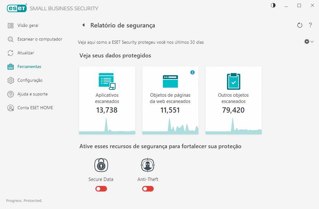 Relatório de segurança