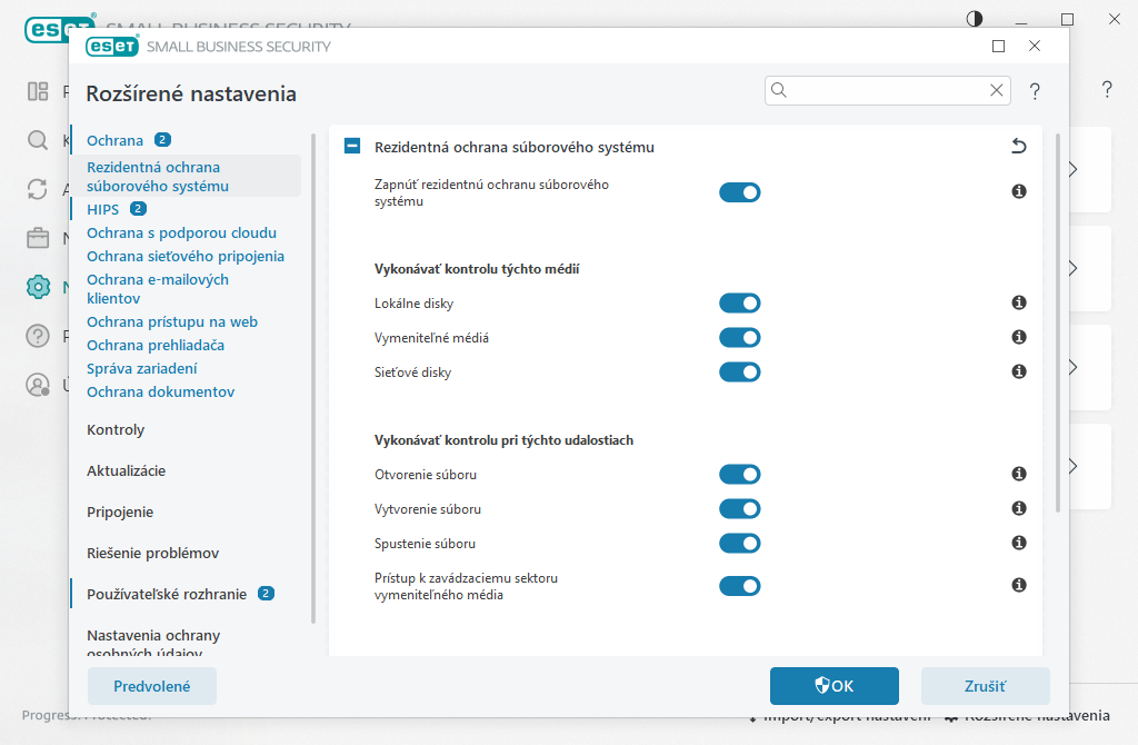 Rezidentná ochrana súborového systému