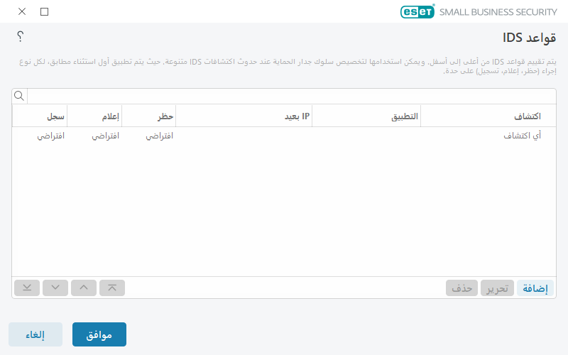 قواعد IDS قواعد IDS