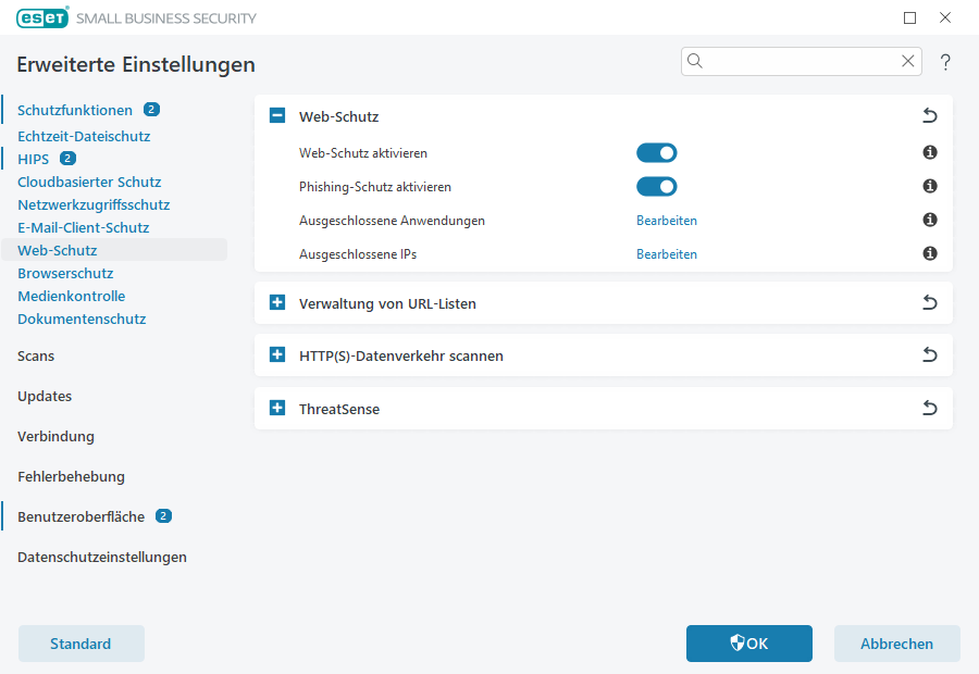 Web-Schutz Web-Schutz