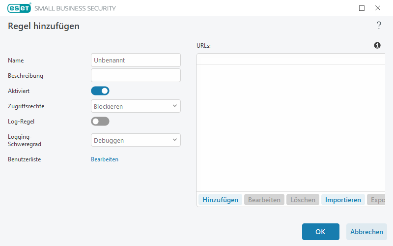 URL-Gruppen