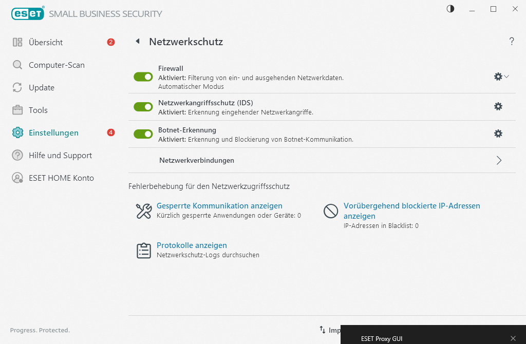 Netzwerk-Schutz Netzwerk-Schutz
