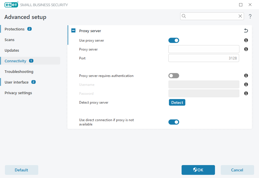 Proxy server Proxy server