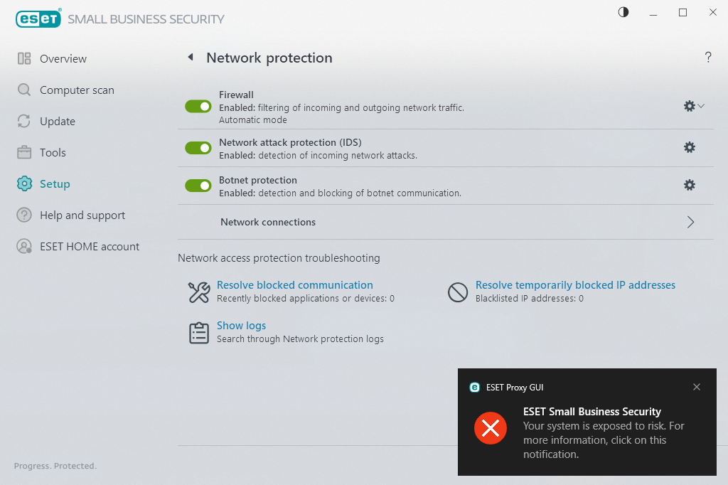 Network protection Network protection