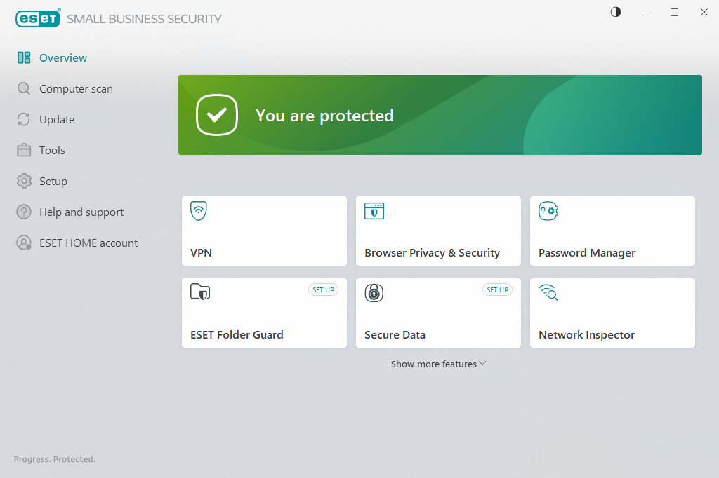 Protection status Protection status