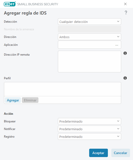 Reglas de IDS Reglas de IDS