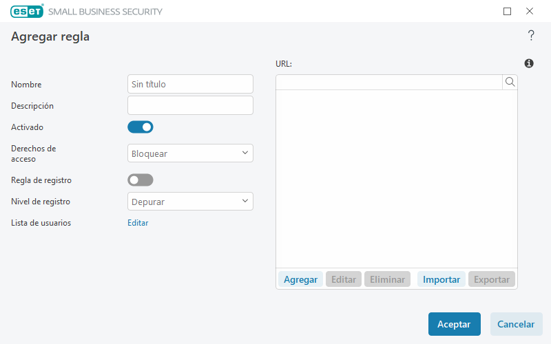 Grupos por URL