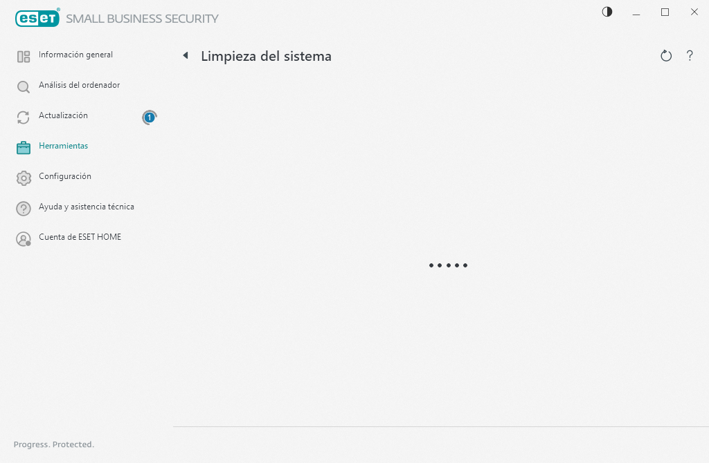 Restablecer la configuración del sistema
