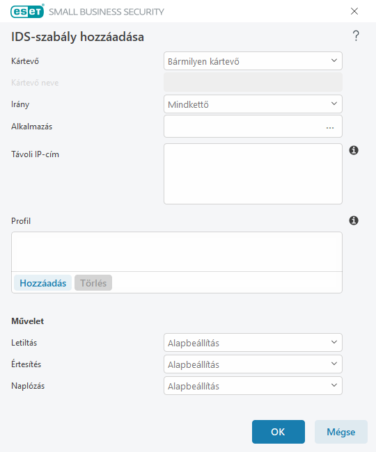IDS-szabályok IDS-szabályok