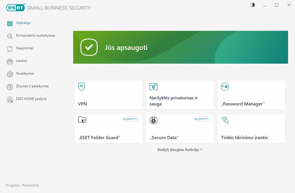 Apsaugos būsena Apsaugos būsena