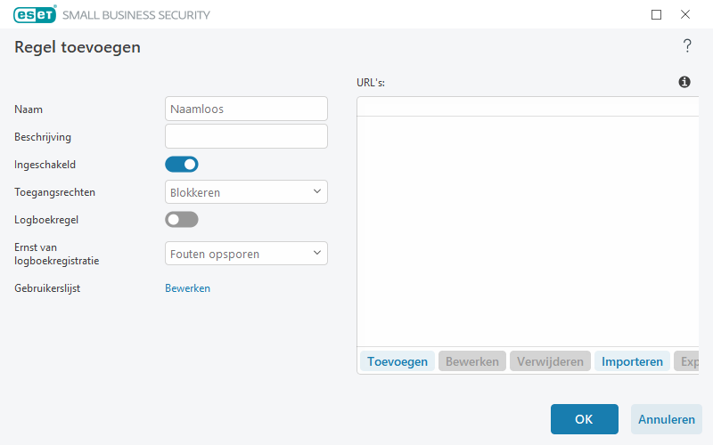 URL-groepen