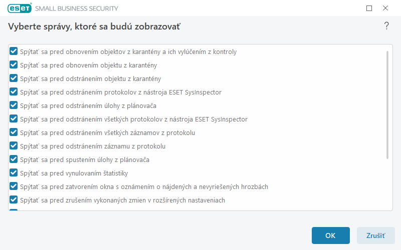 Potvrdzovacie správy
