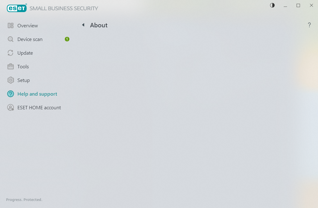 Details about installed version Details about installed version