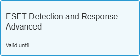 ESET Detection and Response Advanced