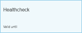 Healthcheck