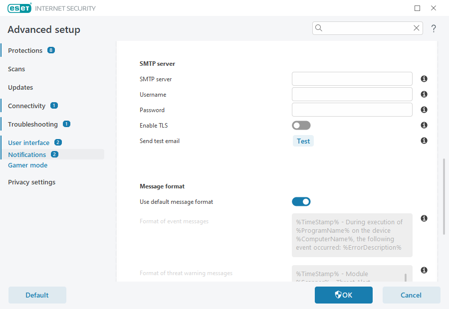 Notifications forwarding Notifications forwarding