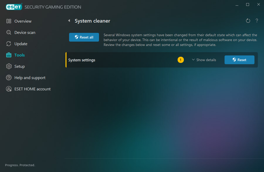 System cleaner