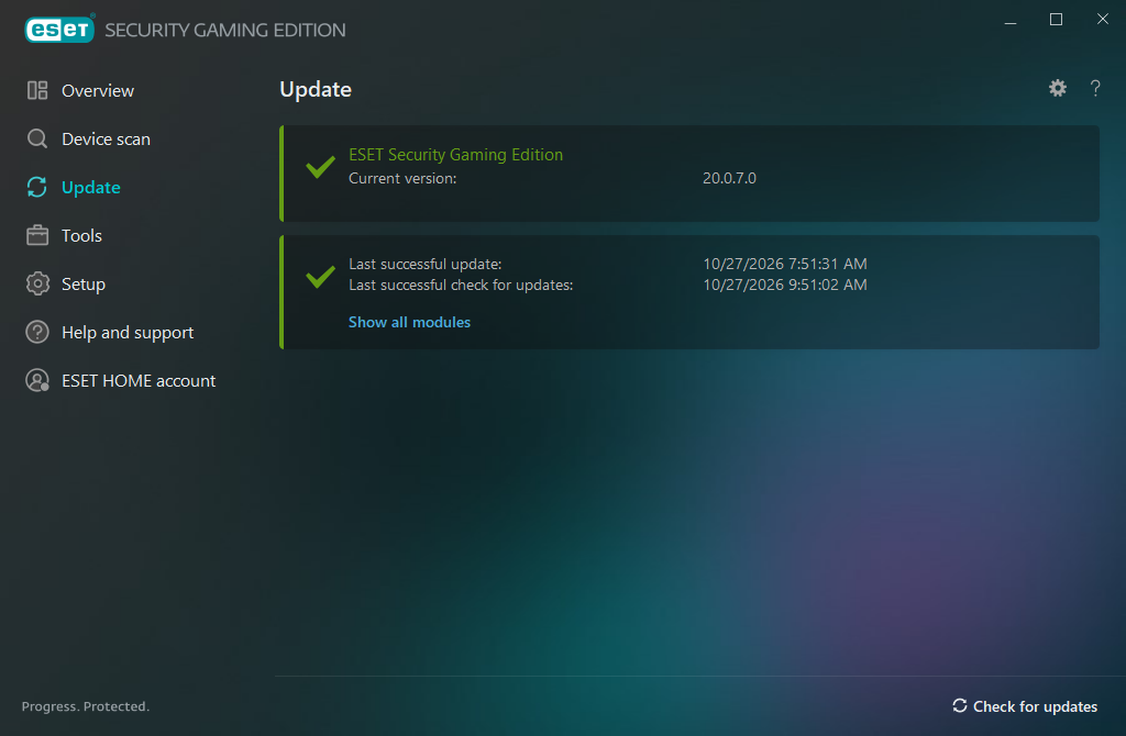 Update module