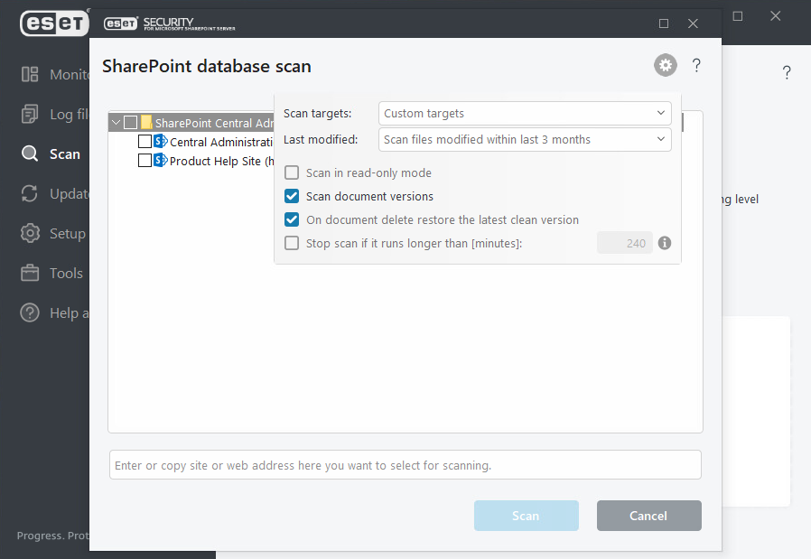 ondemand_db_scan_targets