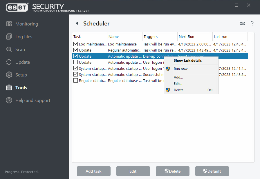scheduler