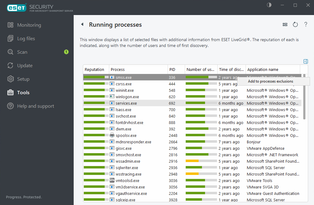 running_processes