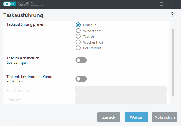 Taskplaner – Task-Ausführung Taskplaner – Task-Ausführung