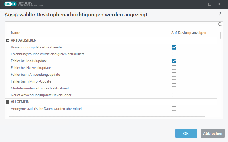 Desktophinweise Desktophinweise