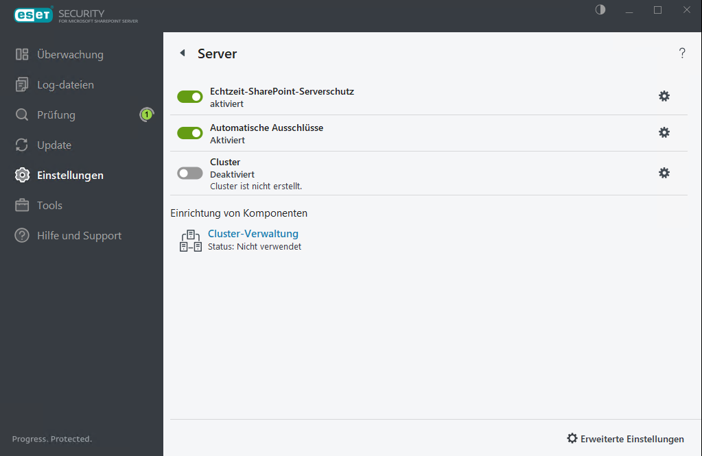 ESET Security for Microsoft SharePoint Server ESET Security for Microsoft SharePoint Server