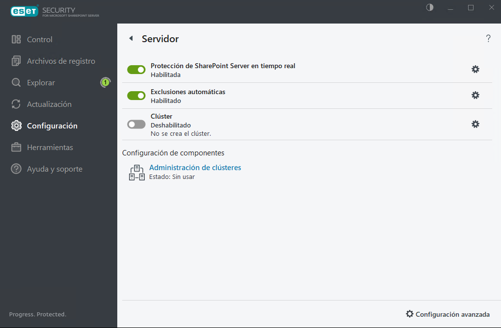 ESET Security for Microsoft SharePoint Servidor
