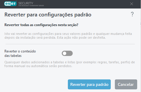 Reverter para a seção padrão Reverter para a seção padrão
