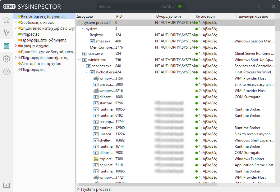 SINSP_USAGE